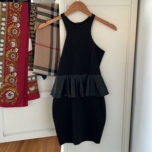 Boutique Vintage Mini Black Dress